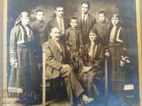 LARGE ROYAL PHOTOGRAPH-CHEPELARE 1923, FOLK COSTUME
