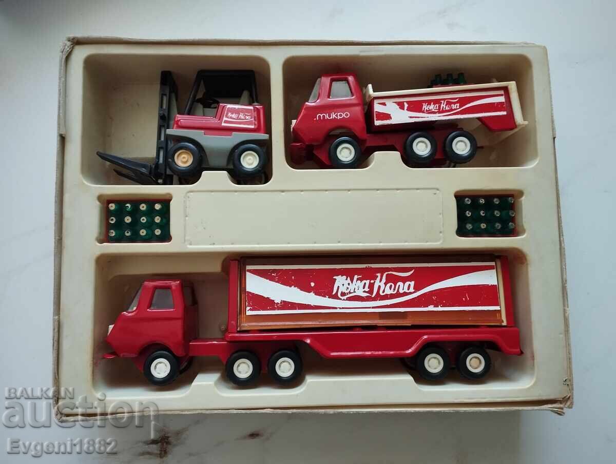 Micro Razgrad DSO Mladost - Coca Cola Matchbox 1985 with price € 99.00 | 193.63 BGN