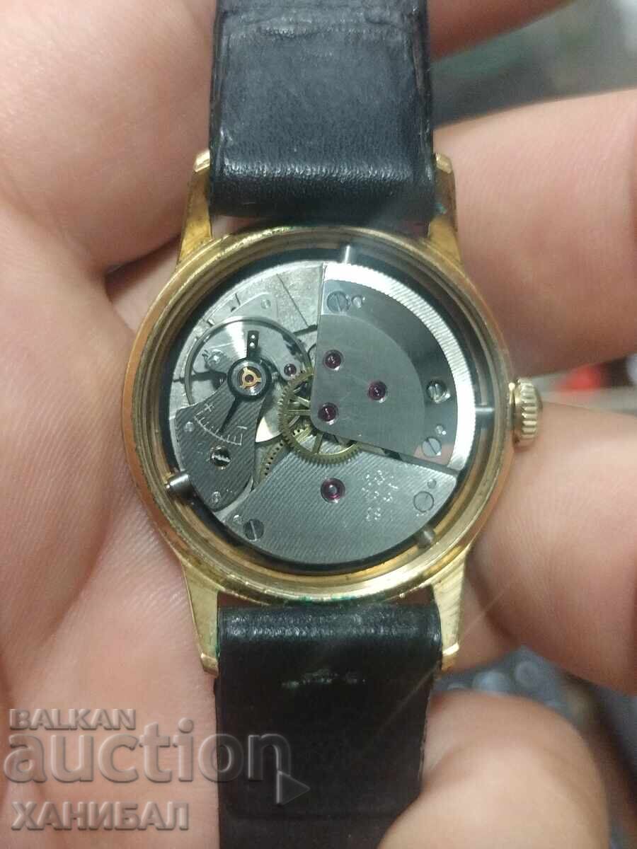 Δημοπρασία ΕΠΙΧΡΥΣΟ ΡΟΛΟΙ JUNGHANS ΣΕ ΛΕΙΤΟΥΡΓΙΑ