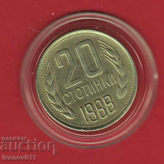 20 stotinki 1988 -9