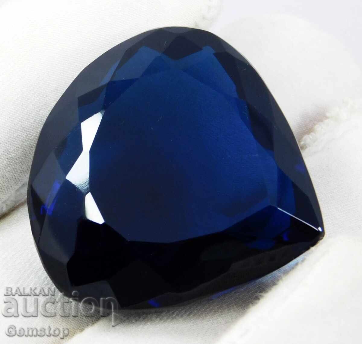 ΧΠ! 128.45 ct φυσικό τοπάζι αχλάδι πιστ. OMGTL από 1c! με τιμή € 0.01 | 0.02 BGN