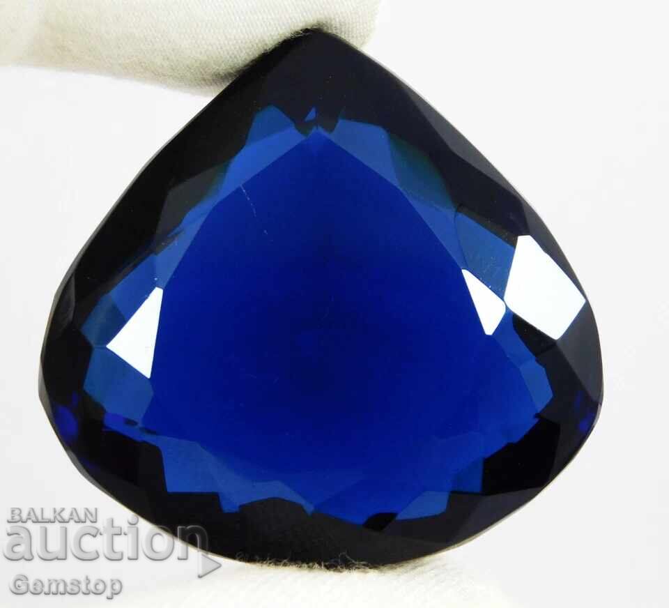 Παράδοση ΧΠ! 128.45 ct φυσικό τοπάζι αχλάδι πιστ. OMGTL από 1c!