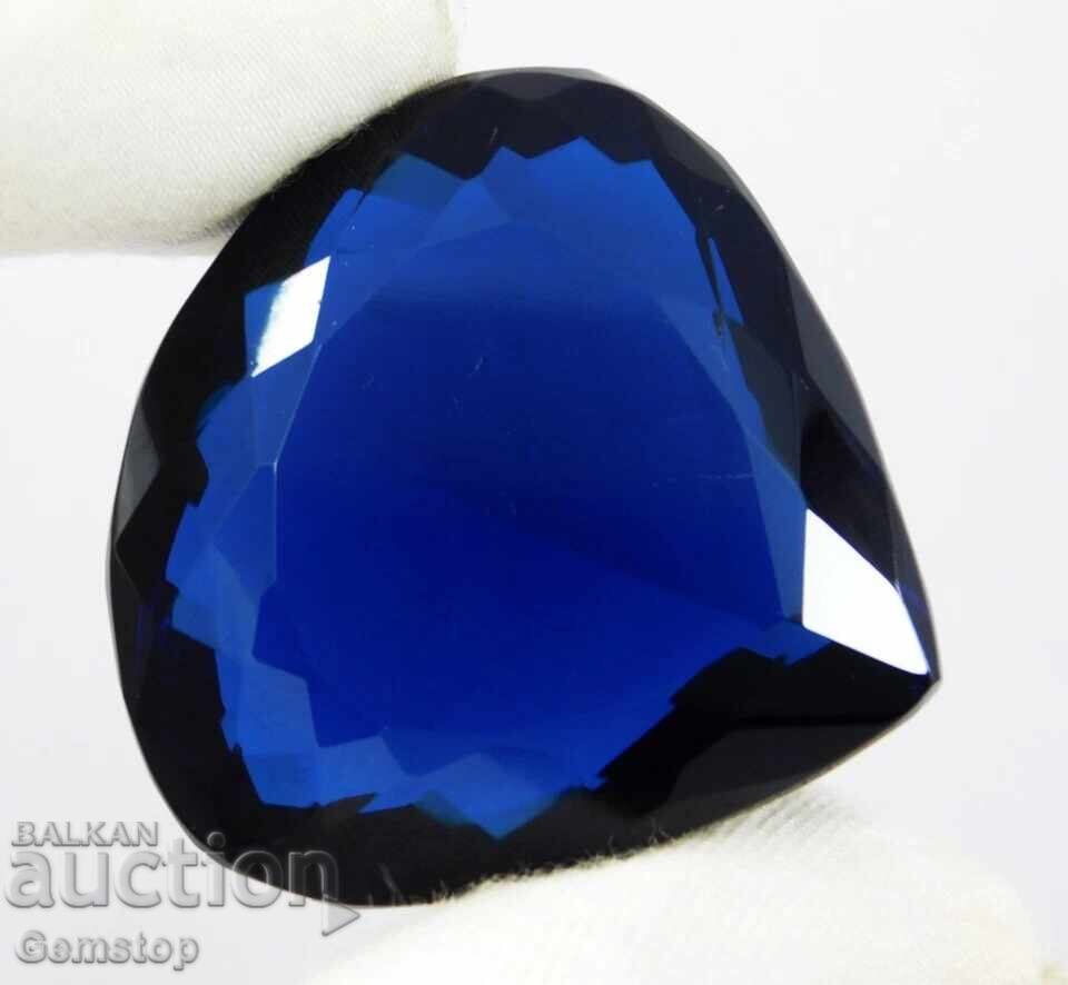 ΧΠ! 128.45 ct φυσικό τοπάζι αχλάδι πιστ. OMGTL από 1c! - 5