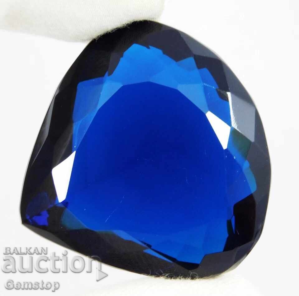 ΧΠ! 128.45 ct φυσικό τοπάζι αχλάδι πιστ. OMGTL από 1c!