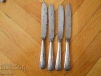 Set of antique silver-plated knives "WMF Zwilling"