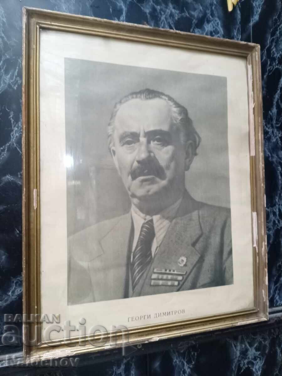 Portret mare Gheorghi Dimitrov