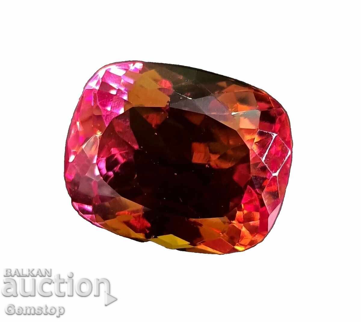 BZC! 15.80ct natural sultanite cushion from 1lv! with price € 0.11 | 0.22 BGN