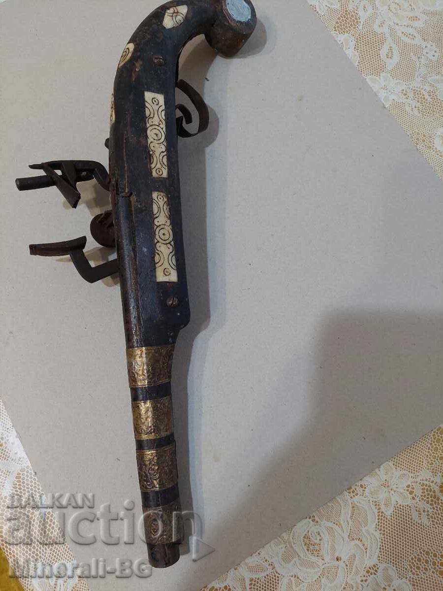 Δημοπρασία Πιστόλι με τσακμακόπετρα Δημοπρασία Πιστόλι με τσακμακόπετρα