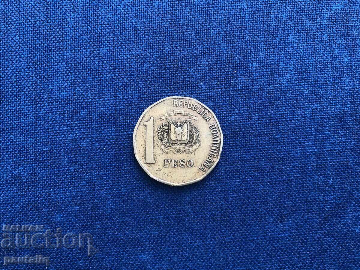 1 peso Republica Dominicană 2000 cu preț € 1.00 | 1.96 BGN