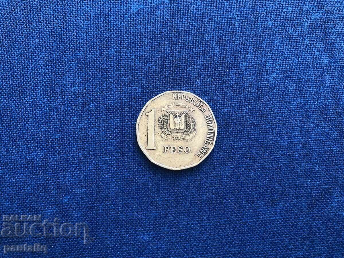 1 peso Republica Dominicană 2000