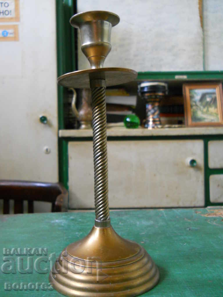 Bronze candlestick