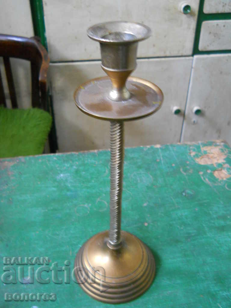 Bronze candlestick