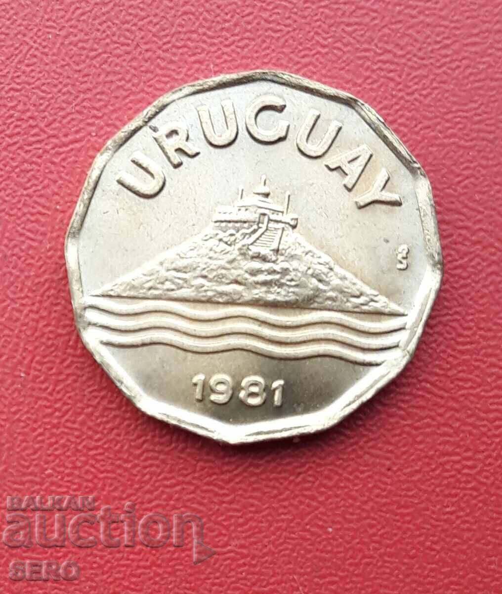 Uruguay-20 cenți 1981-stare excelentă cu preț € 0.51 | 1.00 BGN