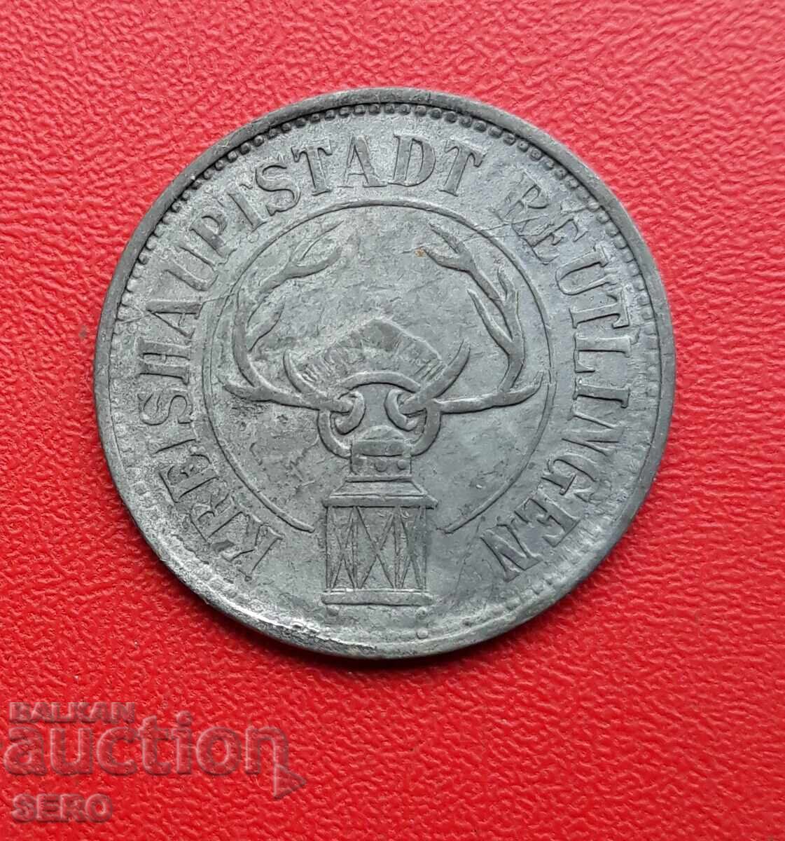 Германия-Баден-Вюртенберг-Ройтлинген-50 пфенига 1918 с цена € 6.01 | 11.75 лв.