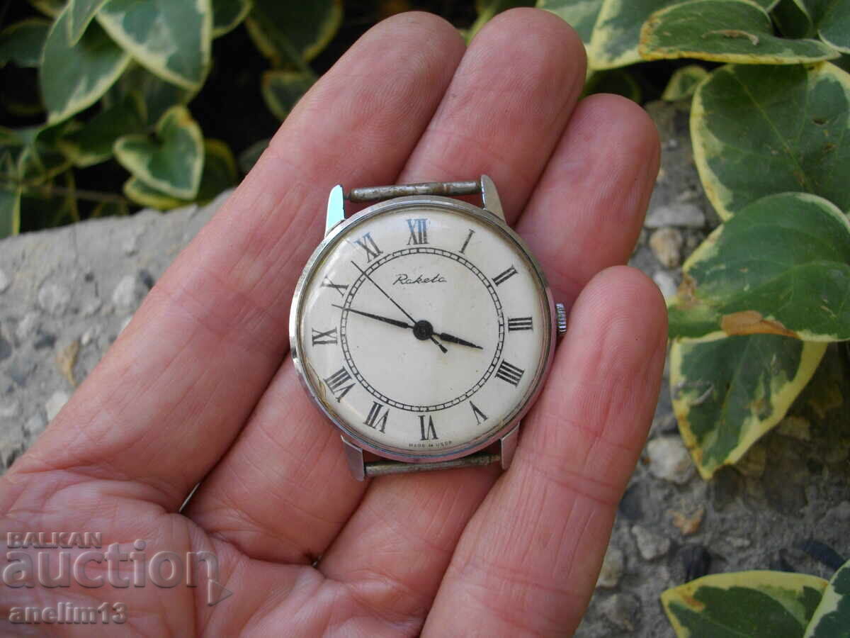 Delivery of COLLECTOR'S WATCH RAKETA ROMAN NUMERALS RAKETA