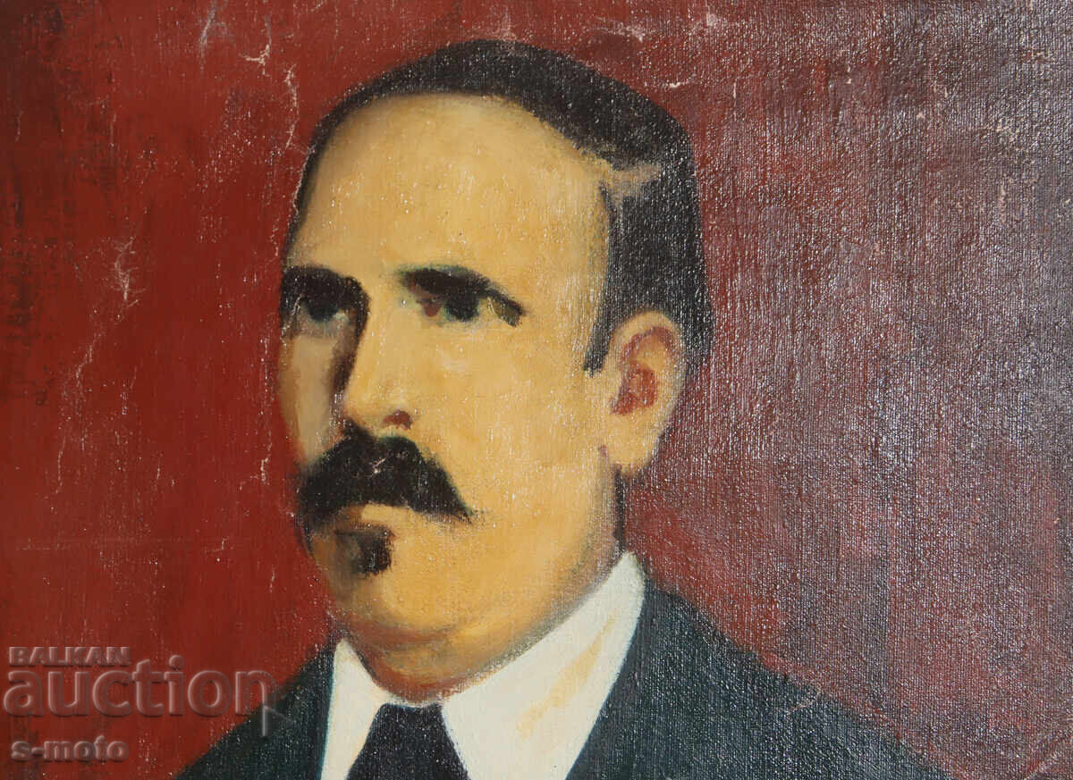 Παράδοση Dimitar Valkanov Πίνακας ελαιογραφία πορτρέτο