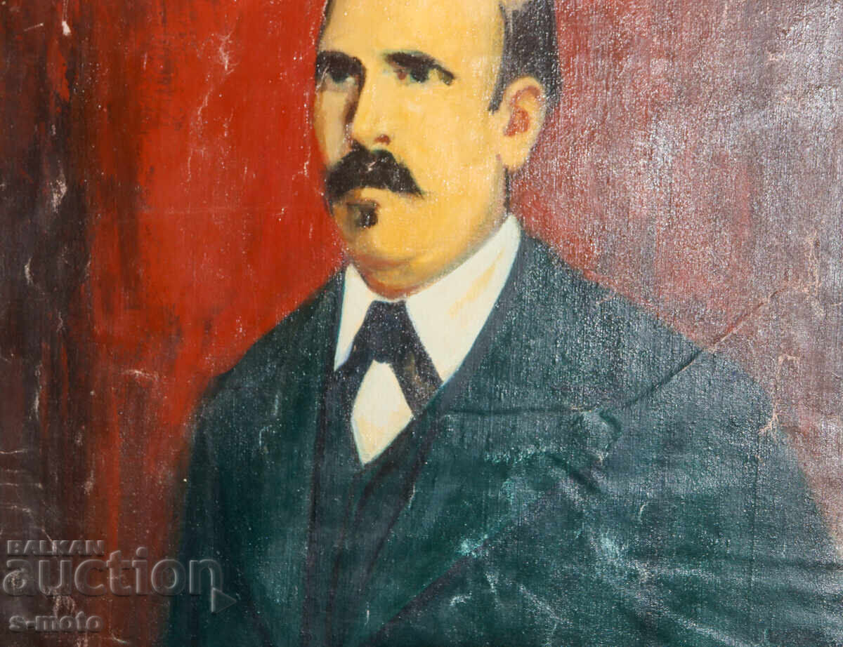 Dimitar Valkanov Πίνακας ελαιογραφία πορτρέτο - 6