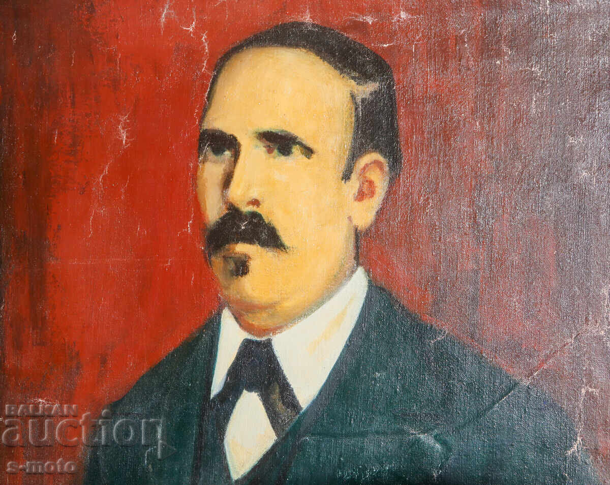 Dimitar Valkanov Πίνακας ελαιογραφία πορτρέτο - 7