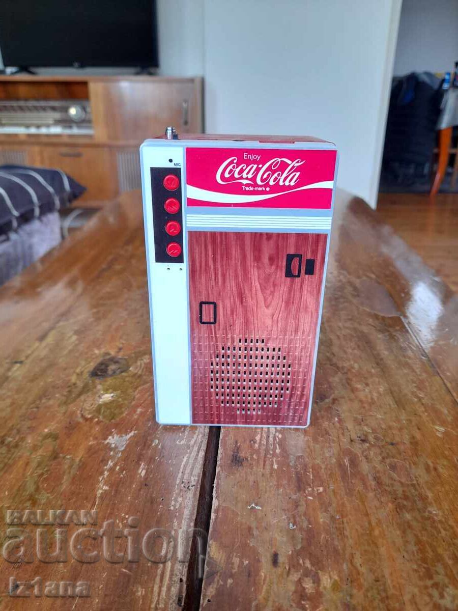 Boxă veche, radio Coca Cola, Coca Cola