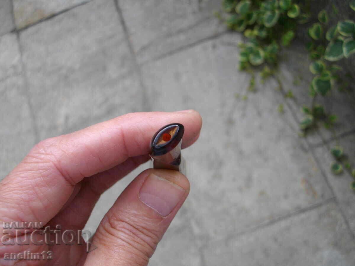 OLD AMBER CIGAR HOLDER - 7