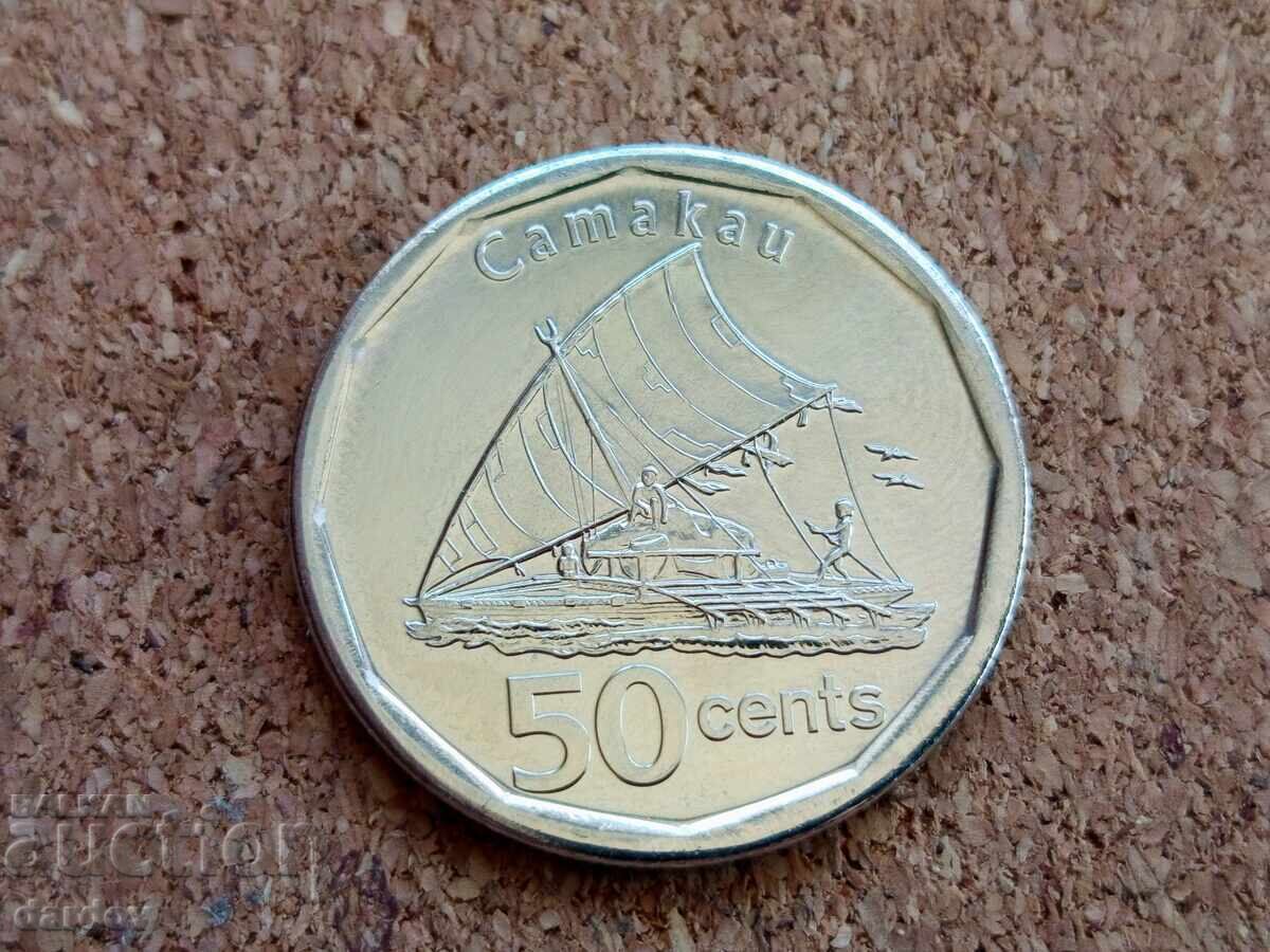 Fiji 50 cents, 2012 with price € 2.30 | 4.50 BGN