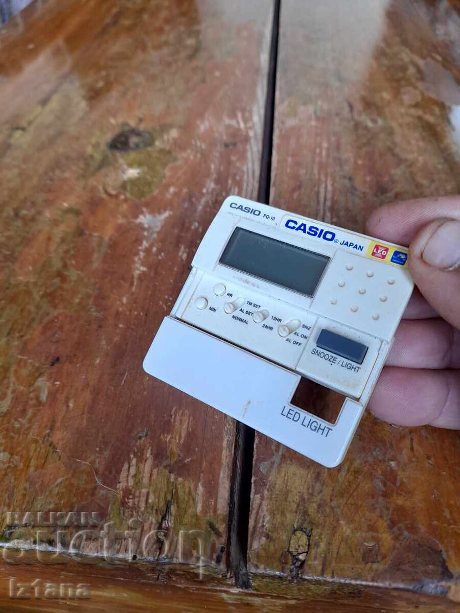 Auction  Vintage Casio PQ-10 clock