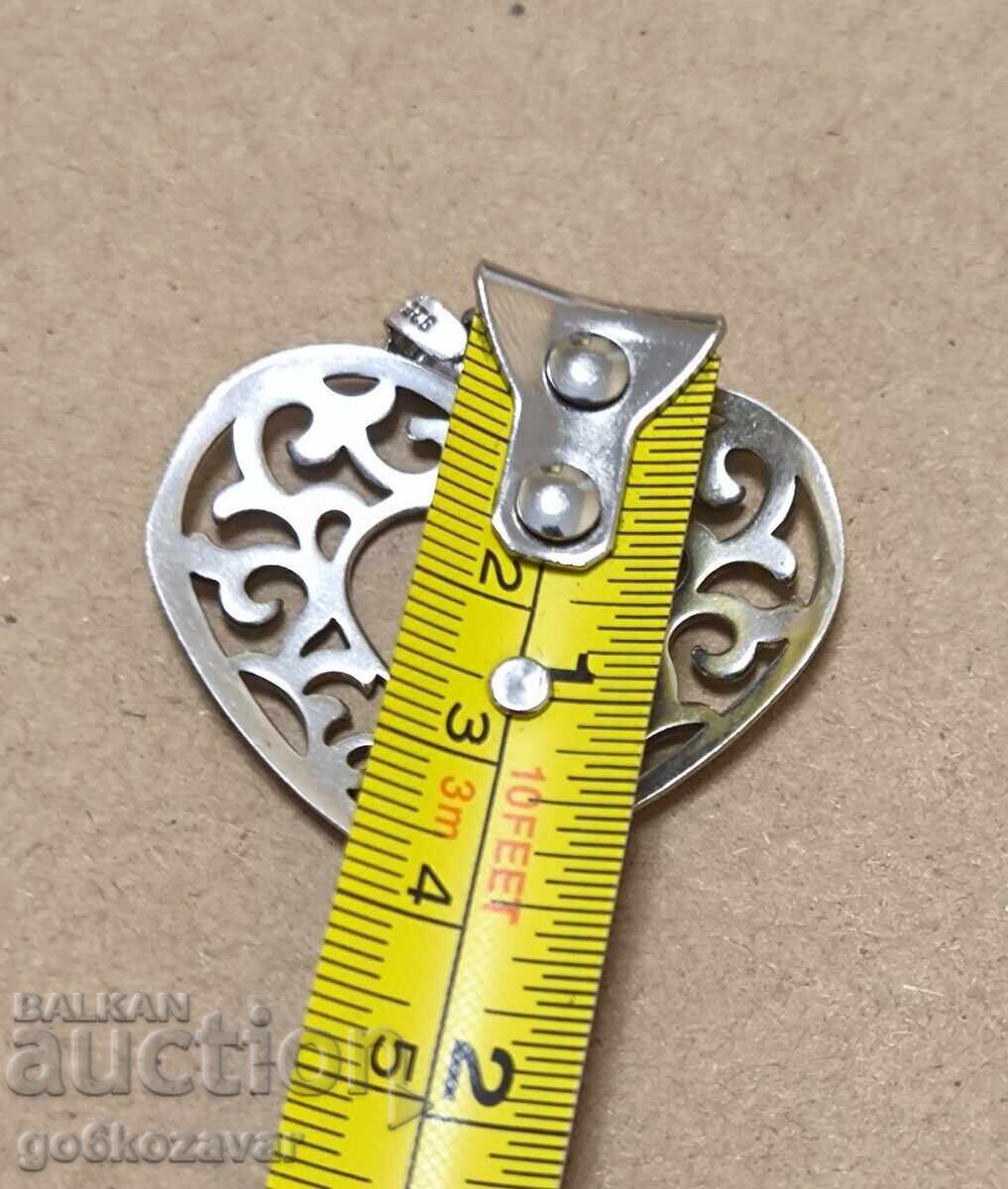 Delivery of Large silver heart pendant 925! Delivery of Large silver heart pendant 925!