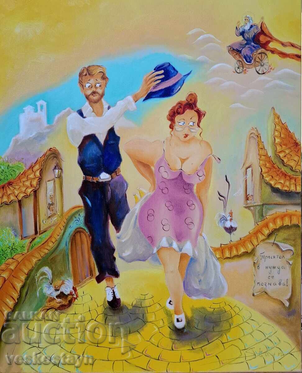 Painting by Vesko Stayn