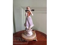 Porcelain figurine