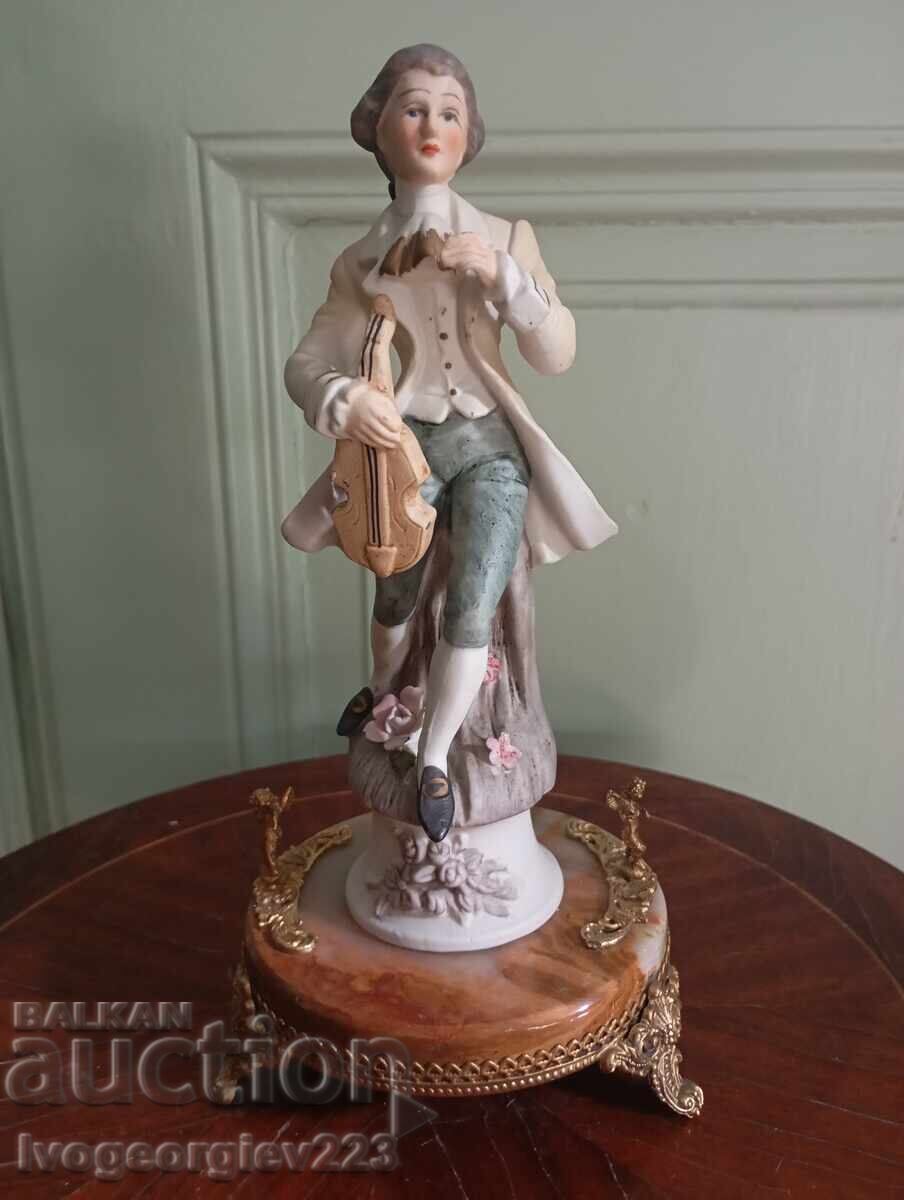 Porcelain figurine Porcelain figurine