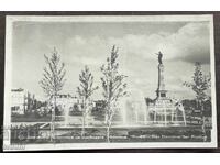 5989 Kingdom of Bulgaria Ruse monument of liberty and the fountain