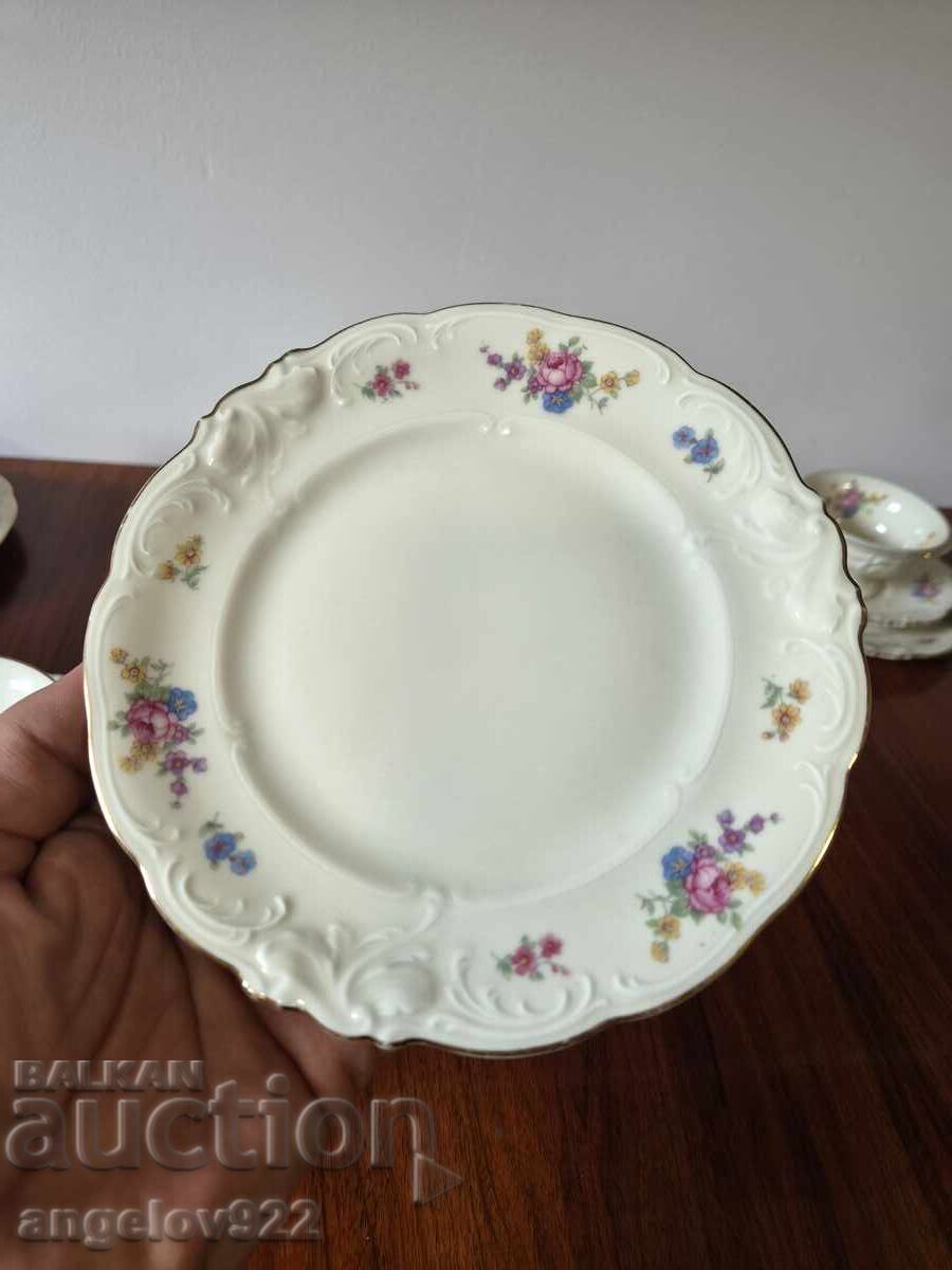 Delivery of German KPM porcelain coffee set