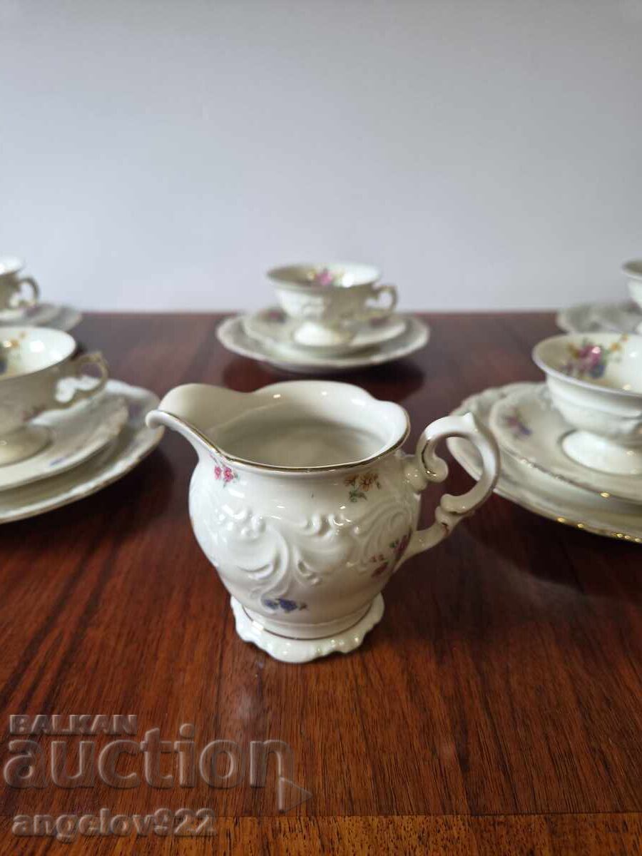 German KPM porcelain coffee set - 5