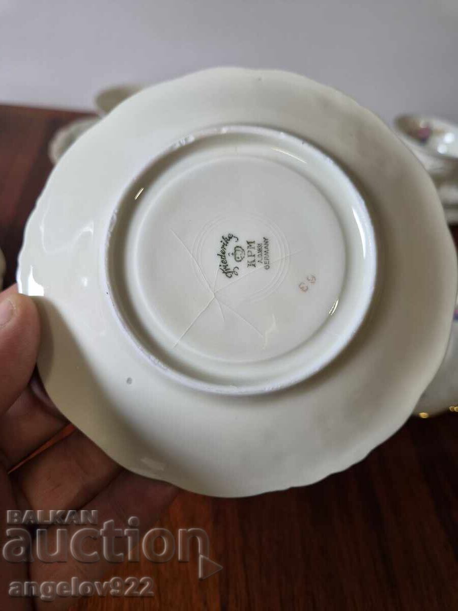 German KPM porcelain coffee set - 7