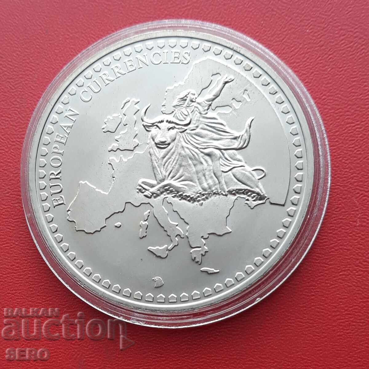 Медал-Германия-1 марка 1963 позлатена с цена € 2.01 | 3.93 лв.