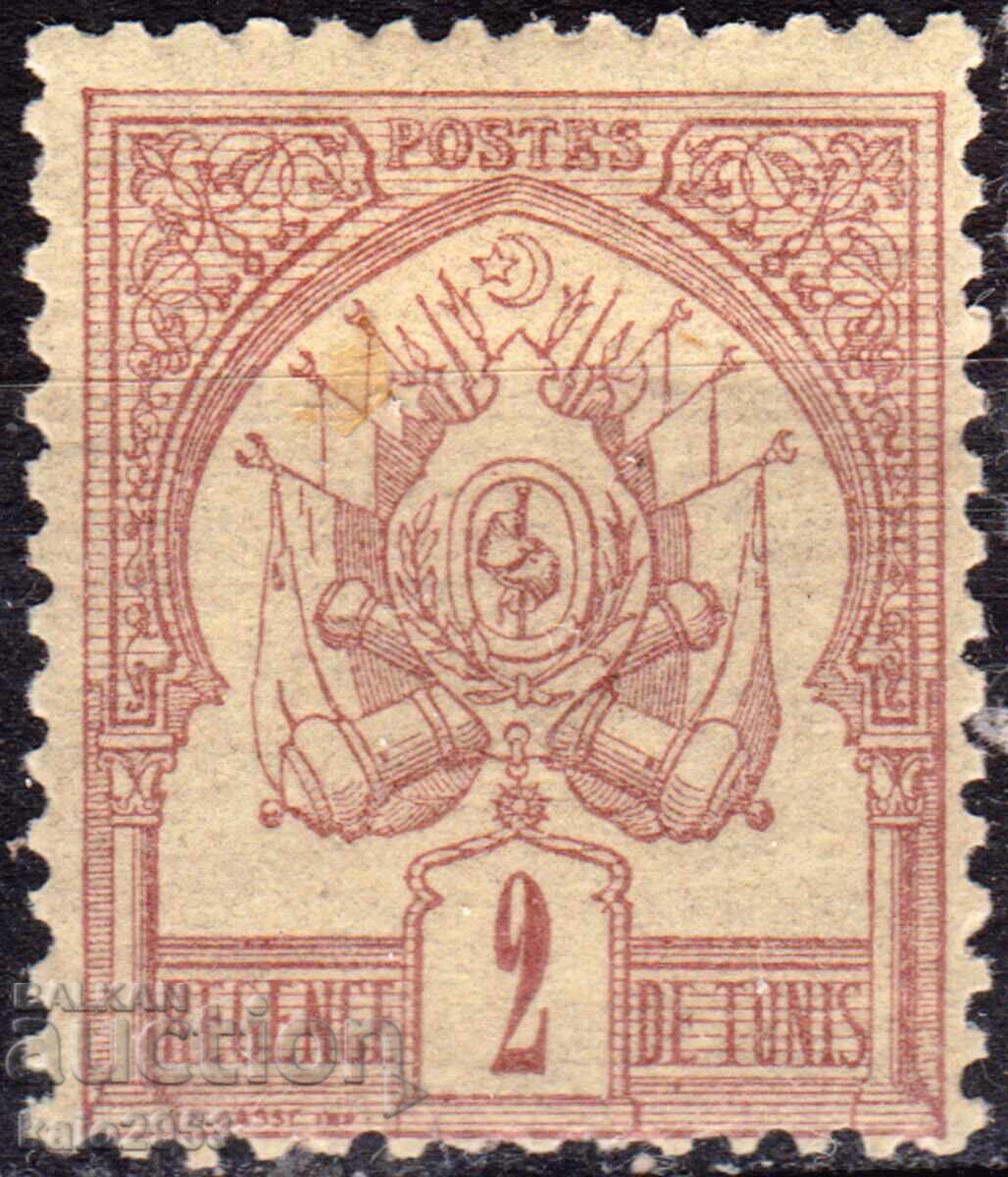 Tunisia/protectorat-1888-Regulat-Stema protectoratului, MLH Tunisia/protectorat-1888-Regulat-Stema protectoratului, MLH