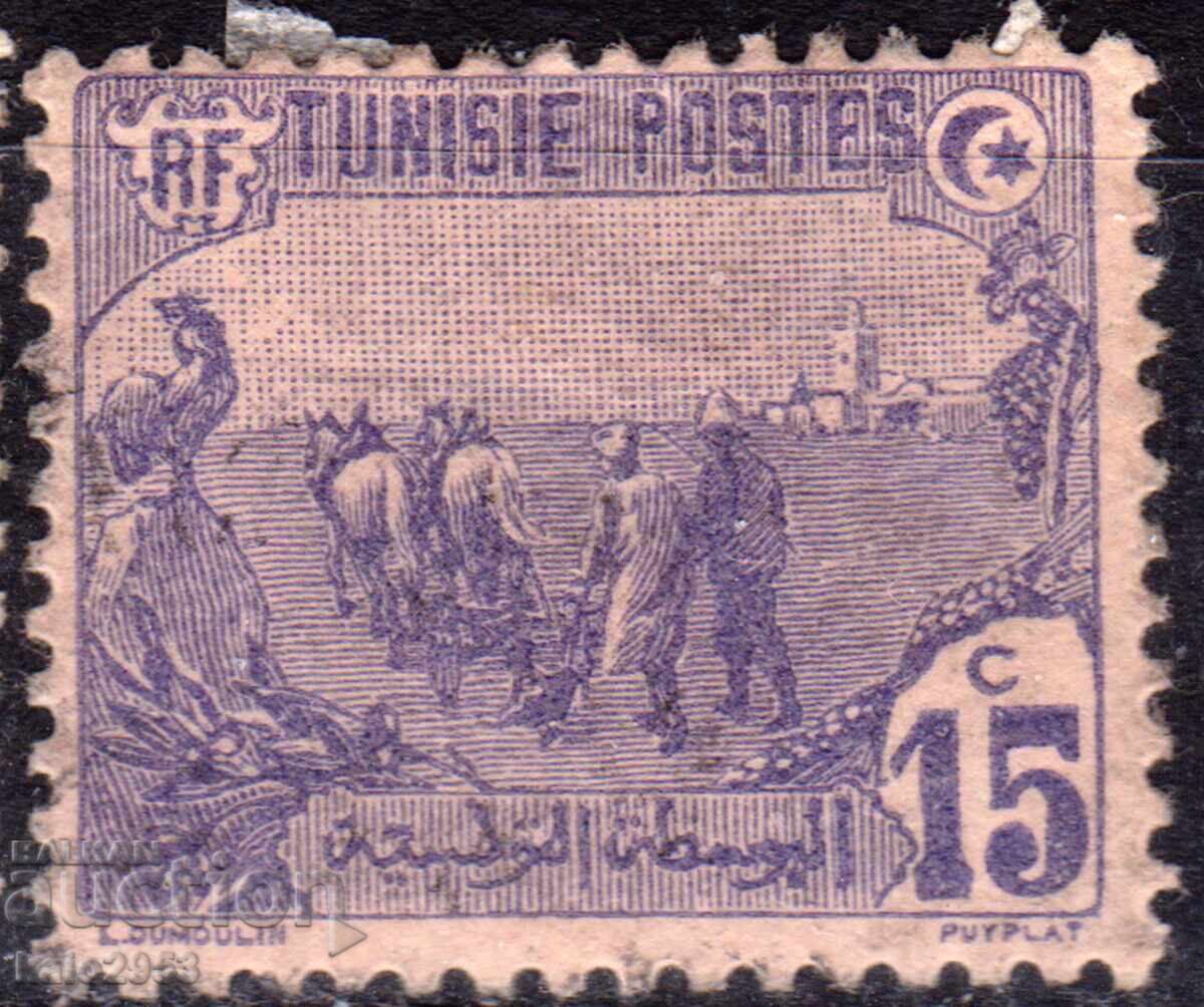 Τυνησία/προτεκτοράτο-1906-Τακτικό-Αποικιακά μοτίβα-Όραν, MLH