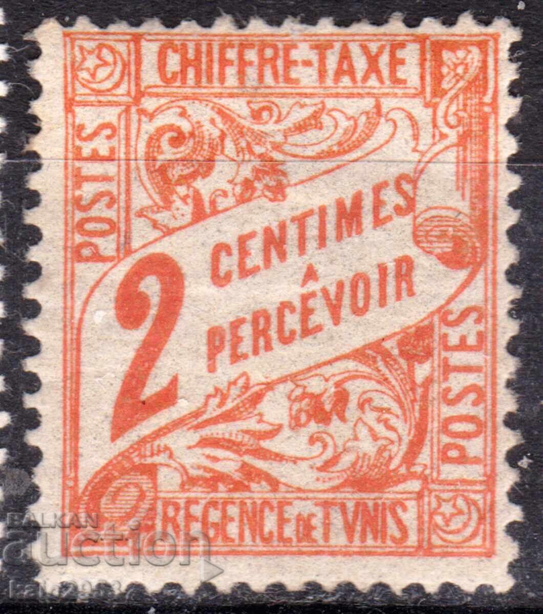 Tunisia/Protectorate-1901-Dues, MLH Tunisia/Protectorate-1901-Dues, MLH
