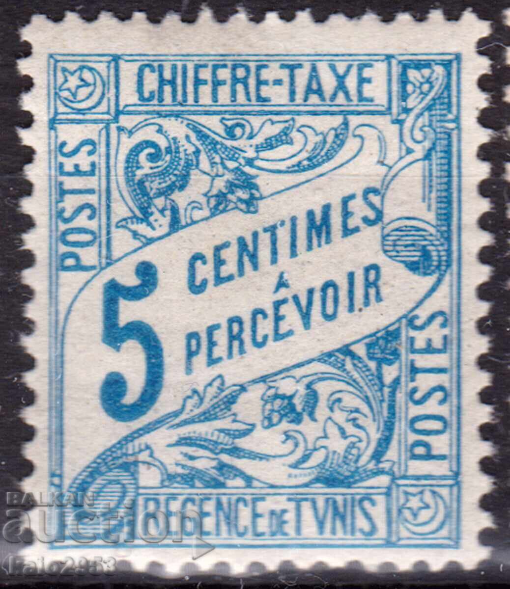 Tunisia/Protectorate-1901-Dues, MLH Tunisia/Protectorate-1901-Dues, MLH
