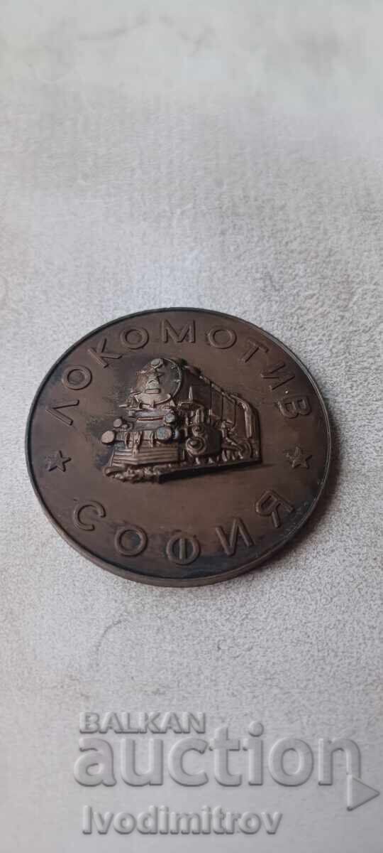 Placa 50 de ani Lokomotiv Sofia 1929 - 1979 Placa 50 de ani Lokomotiv Sofia 1929 - 1979