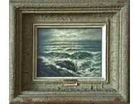 Картина "Море", худ. Т. Коджаманов (1892-1975)