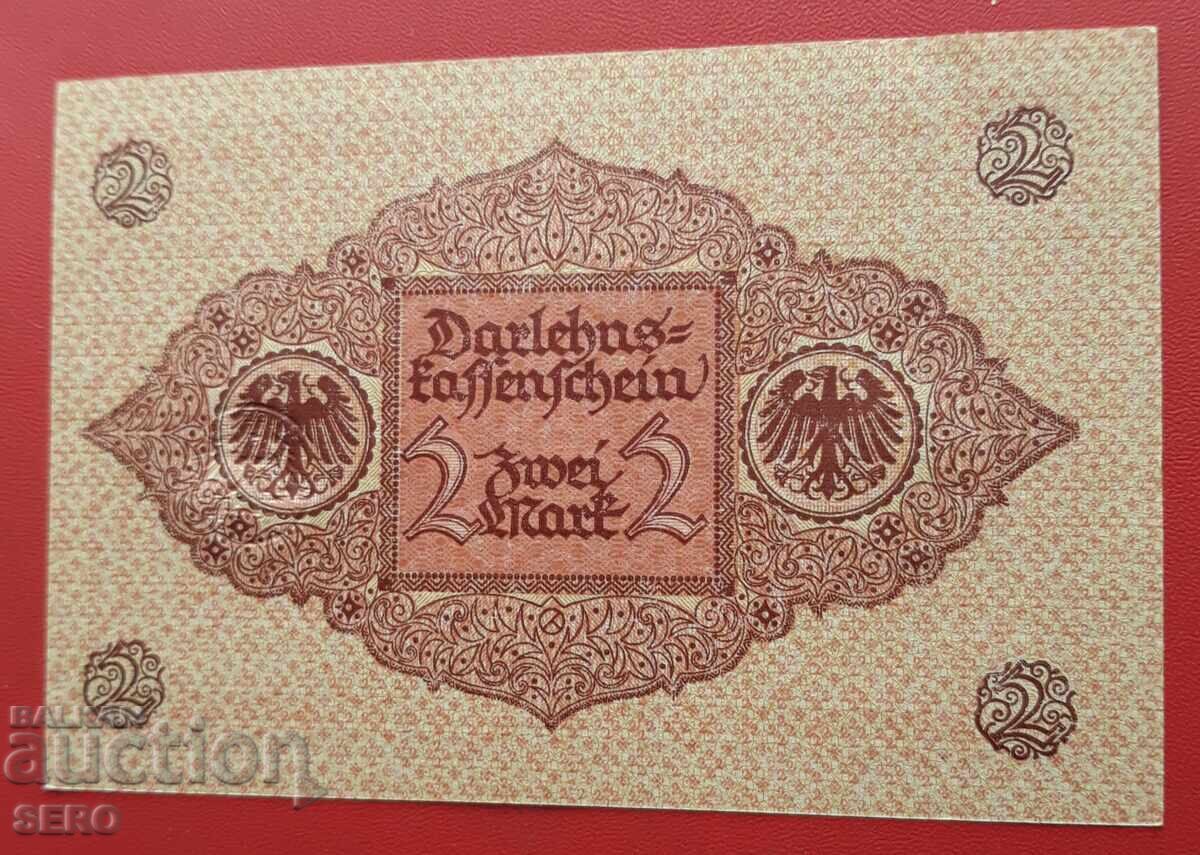 Банкнота-Германия-2 марки 1920 с цена € 1.51 | 2.95 лв.