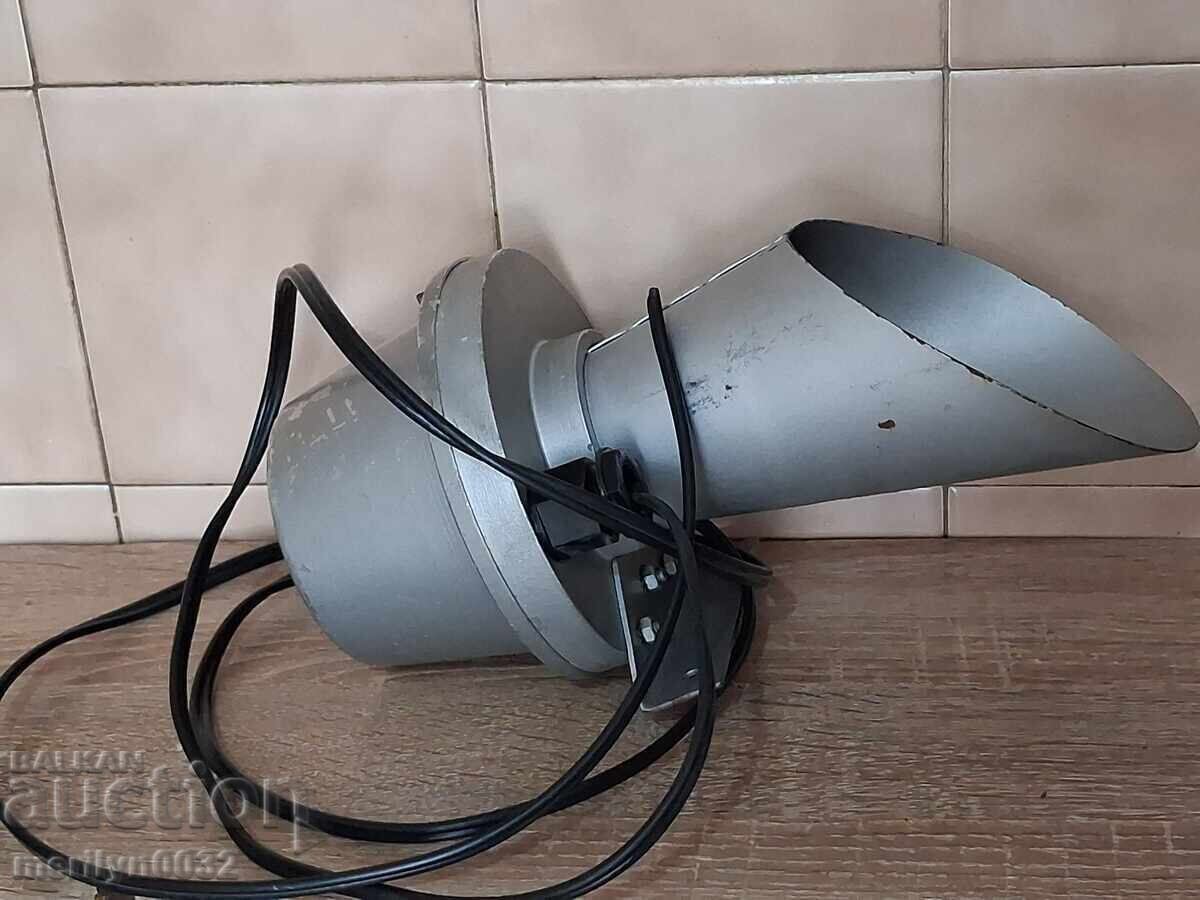 Δημοπρασία Παλιά στρατιωτική σειρήνα Συναγερμός Βομβητής ΜΝΟ ΥΠΕΣ ΛΔΒ 70-80ετία