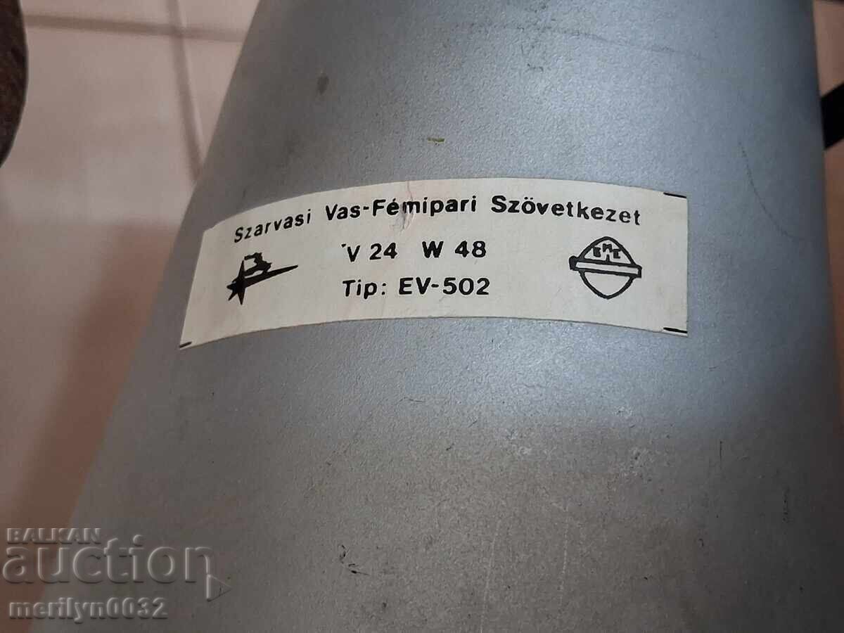 Παλιά στρατιωτική σειρήνα Συναγερμός Βομβητής ΜΝΟ ΥΠΕΣ ΛΔΒ 70-80ετία - 7