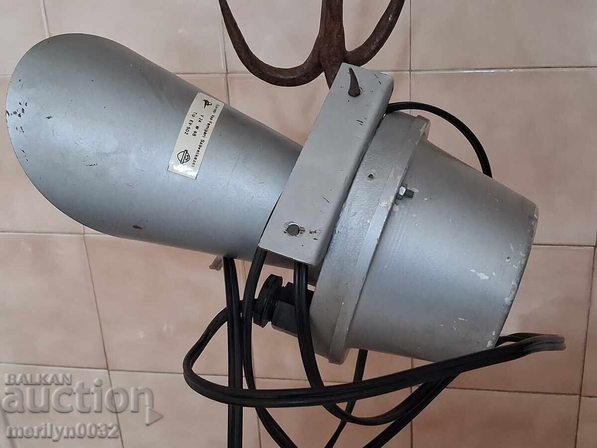 Παλιά στρατιωτική σειρήνα Συναγερμός Βομβητής ΜΝΟ ΥΠΕΣ ΛΔΒ 70-80ετία