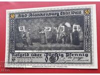 Банкнота-Германия-Тюрингия-Бад Бланкенбург-50 пфенига 1921