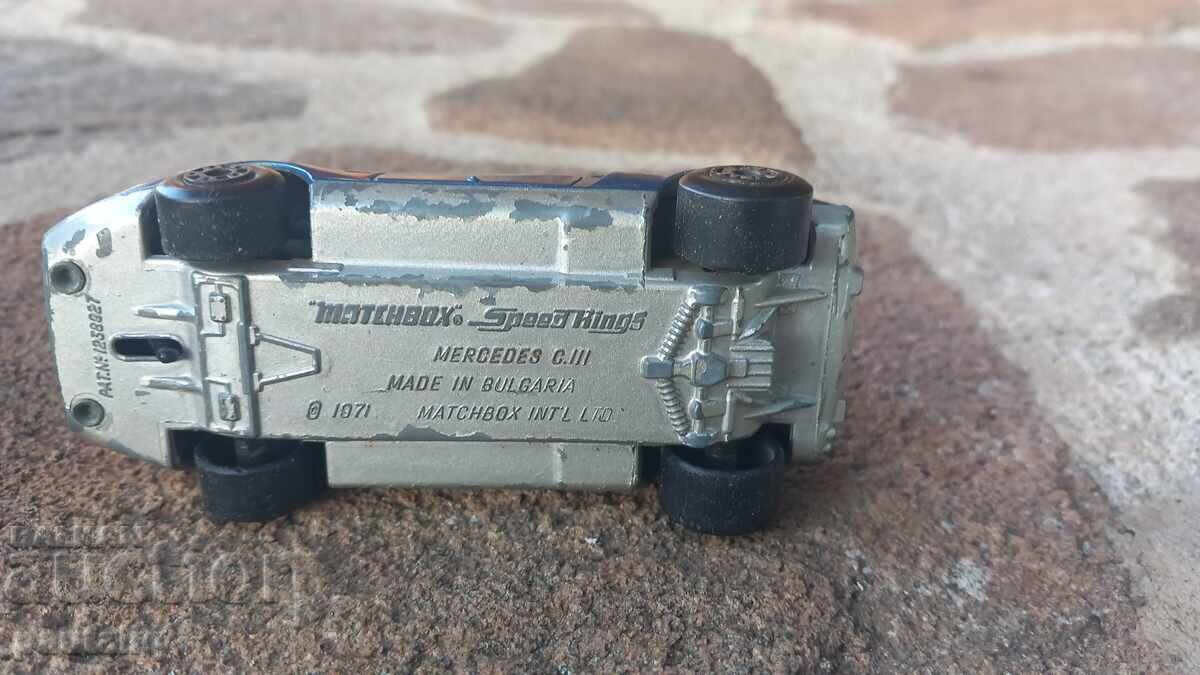 Livrarea Matchbox Bulgaria Mercedes C.III 1971 MATCHBOX