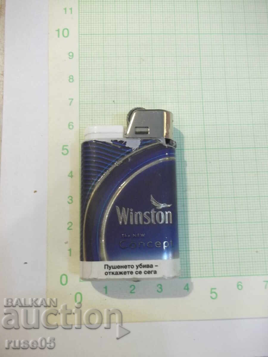 Αναπτήρας "Winston" αερίου με μαλακή φλόγα και πέτρα - 6