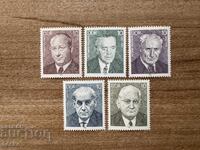 ГДР - Личности (1982) MNH