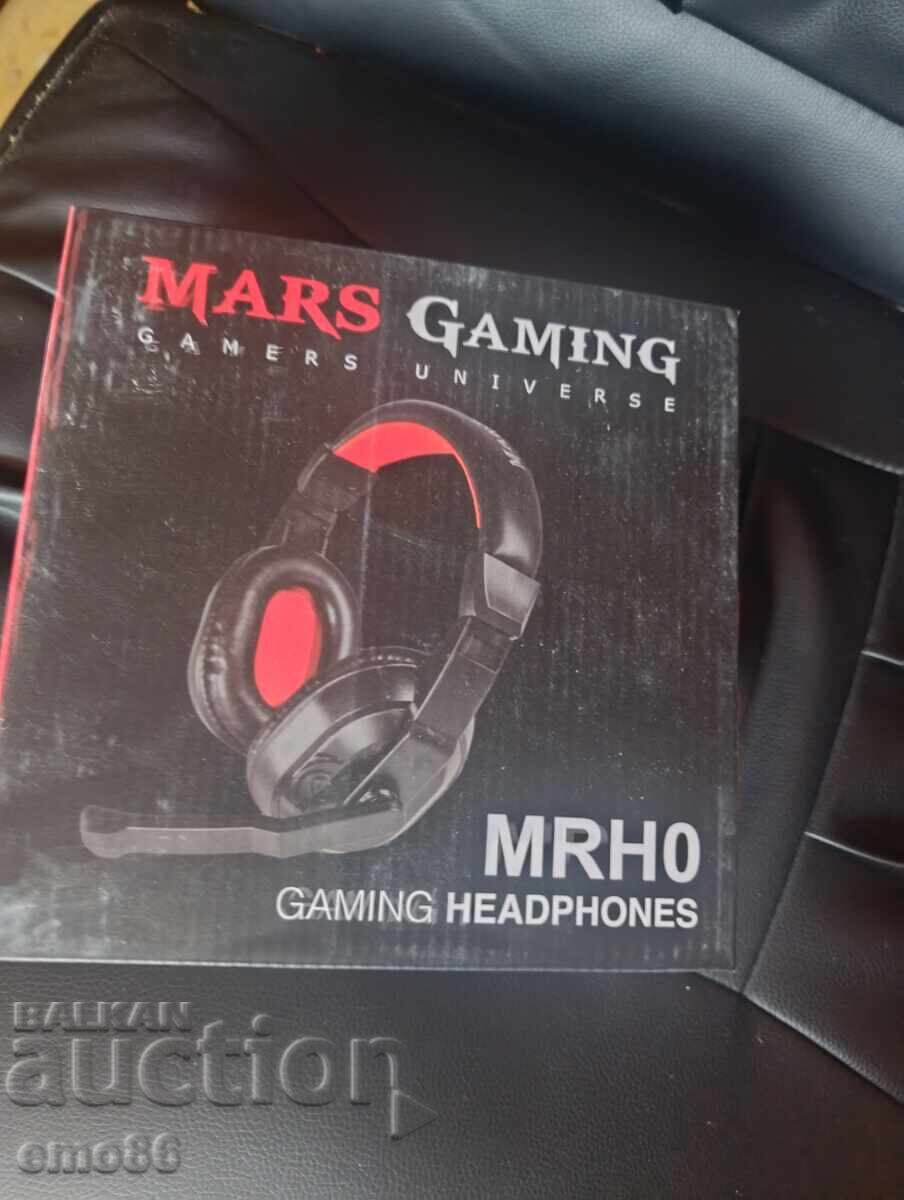 Ενσύρματα ακουστικά με μικρόφωνο Mars Gaming Ενσύρματα ακουστικά με μικρόφωνο Mars Gaming